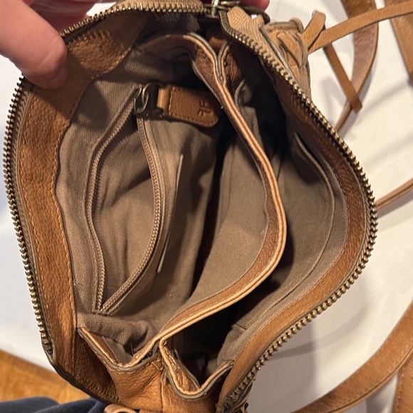 Frye Tan Leather Crossbody Bag - Picture 5 of 5